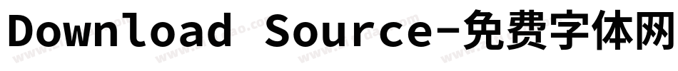 Download Source字体转换
